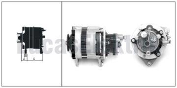 61920162  ALTERNATOR A127/12V/55A BMC LEVENT   V.P.  3M65334