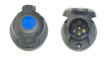 RÖMORK FİŞİ 7 Lİ 12V DİŞİ PLASTİK