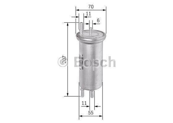 BMW X 5 4.8 is 03.2004 - 10.2006 BOSCH BENZİN FİLTRESİ