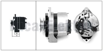 LUCAS 61920170  ALTERNATÖR  A-127 BMC PROFESYONEL 24V TAKOZ KULAK