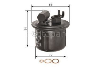 HONDA Accord 2.0i 16V Sedan (03.1993 - 09.1995) BOSCH Filtre Seti filitre