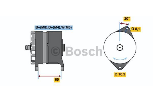 AlternatörRENAULT Premium; Magnum; Midlum; Kerax RVI 50103306801; REN 501