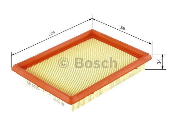 BOSCH_1457433274 Hava Filtresi NISSAN; HONDA; RENAULT; INFINITI; SUBARU filitre