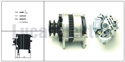 LUCAS 61920223  ALTERNATÖR A-127/24V-45A  ASKAM