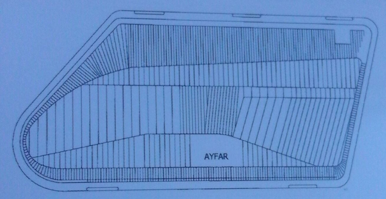 11482 LADA SAMARA FAR CAMI SAĞ