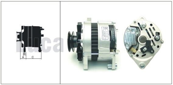 LUCAS 61920422  ALTERNATÖR 12V 65A  A127 YM NEWHOLLAND