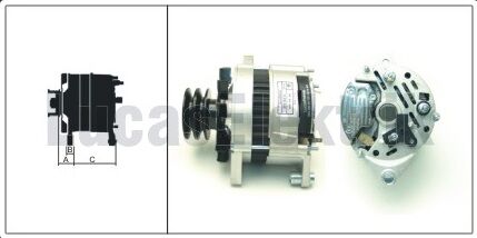 61920454  ALTERNATOR A127/12V/65A TUMOSAN