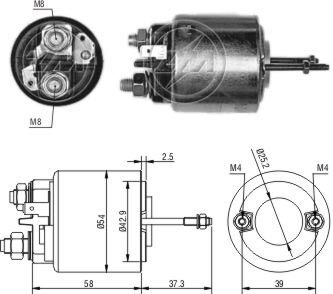 597    MARŞ OTOMATİĞİ 12V PEUGEOT LAND RENAULT E.M CITROEN 102849,