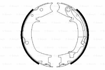 Pabuçlu Fren Balatası [190*40 mm]HYUNDAI Tucson 2.0i 4x4 200408 - 201003; Santa Fe 2.0 CRDi 4x4 200101 - 200512; Tucson 2.0 CRDi 4x4 200408 - 200612; Tucson 2.0 CRDi 4x4 200509 - 200810; Elantra 1.6 200608 - 201106; Trajet 2.0 CRDi 200101 -  HYU 5835