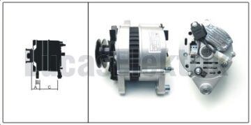 61920458 ALTERNATOR A127/12/65A TURK TRAKTOR(TEK KAYISLI KASNAK)