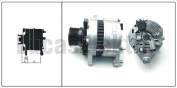 61920459  ALTERNATOR A127/12/65A TURK TRAKTOR (8 KANALLI KASNAK) LEA0715 47780212