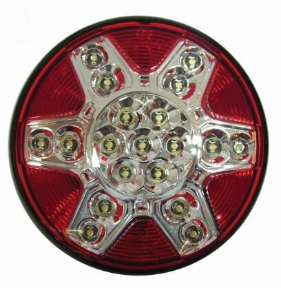 YUVARLAK LAMBA LEDLİ SİNYAL 12V