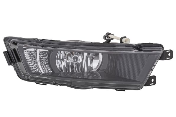 Sis Farı,12V,Halojen,LED,Sağ,Siyah,Skoda Rapid 5JA 941 700 C