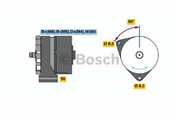 Alternatör KHD 1181649; KHD 0118164