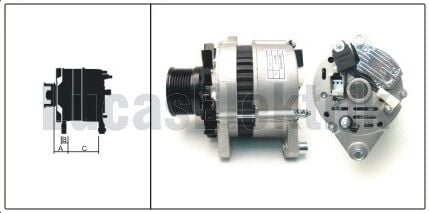 61920468  ALTERNATÖR 14V 80A (8 KANALLI)  TÜRK TRAKTÖR
