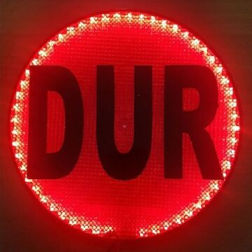 SPG127A 12V/24V OKUL TAŞITI DUR LEDLİ UYARI BÜYÜK  30200032