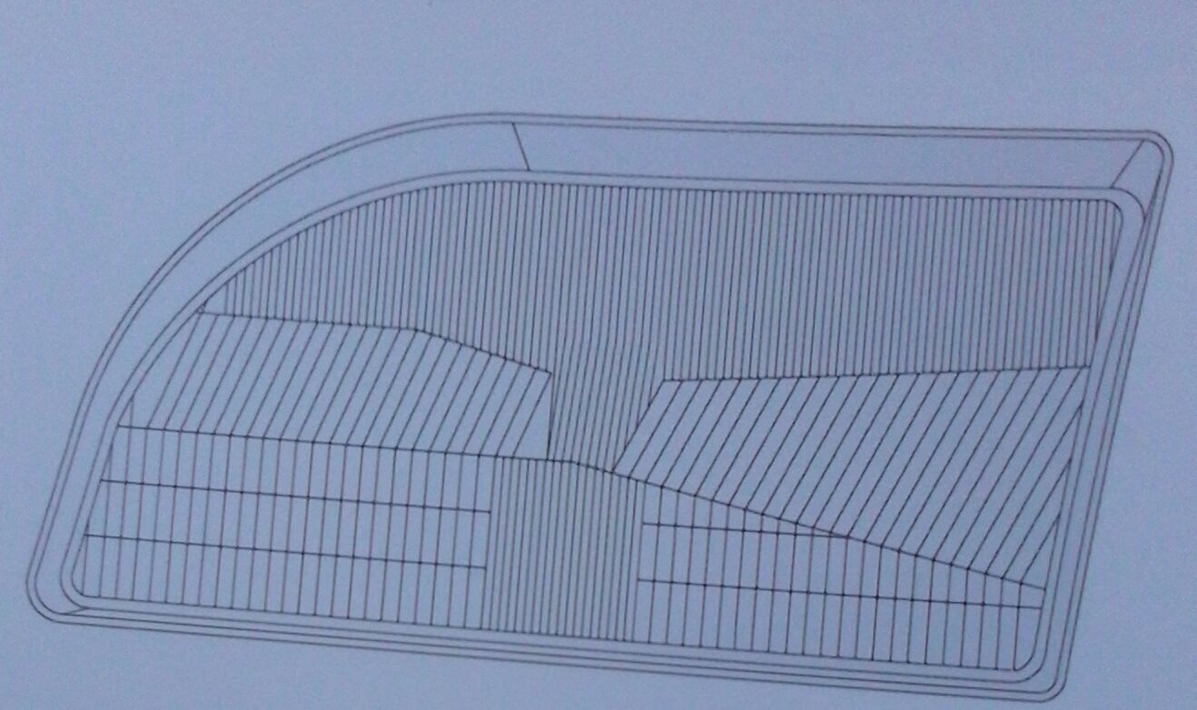 11545 FORD TRANSİT T15 FAR CAMI SOL