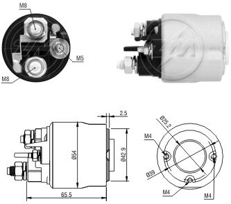 2494  MARŞ OTOMATİĞİ 12V BERLİNGO C3 PEUGEOT 206  CITROEN OPEL 594348