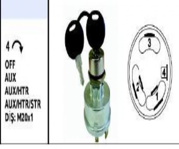 NESAN 10100 KONTAK ANAHTARI BMC FATİH  NESSAN