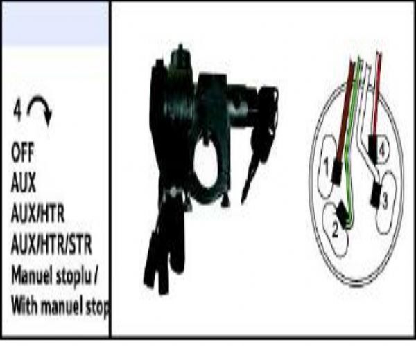 NESAN 10200 KONTAK ANAHTARI TM 30 YM LEYLAND