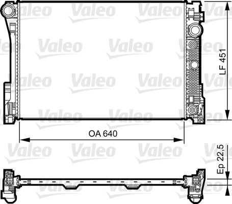735285 RADYATÖR MERC.C CLASS 1.8 COMPRESSOR (2007>) 2045000203