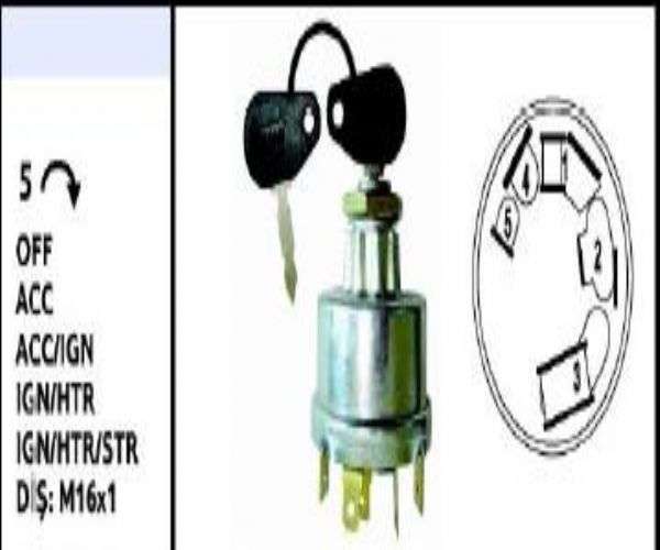 10323 KONTAK ANAHTARI 3000 MF YM  11 FİŞLİ