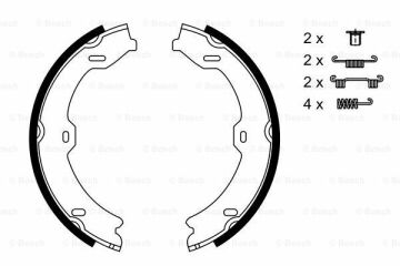 Pabuçlu Fren Balatası [180*25 mm] S 320 CDI 200512 - 200904; S 500 200509 - 201101; S 350 200509 - 201101; S 500 4MATIC 200606 - 201101; S 350 BlueTec 201007 - ; CL 500 Coupe 200606 - 201007; S 320 CDI 4MATIC 200612 - 200904; S 350 CD MB A2214200520;