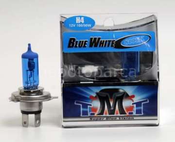 12V H4 5000K BEYAZ IŞIK 90-100W 43T