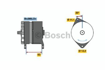 AlternatörIVECO; FIAT; LANCIA; ALFA ROMEO Daily, Grinta; Croma '90; Croma '85; Thema Berlina; Thema Station Wagon; 164 IVE 99448466; IVE 944846
