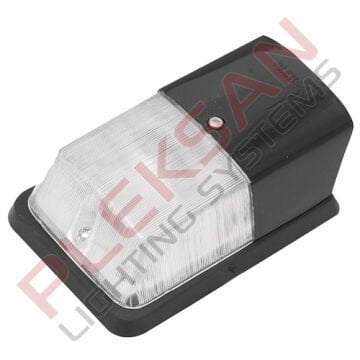 PLEKSAN.2513 RENAULT 12 STW GV'Lİ PLAKA LAMBASI  SOL R12 R-12