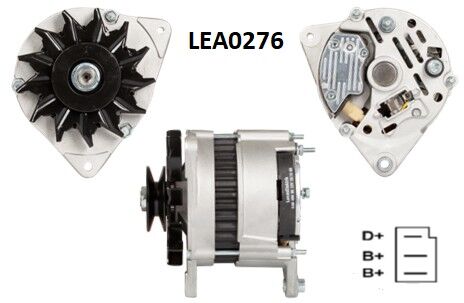 LEA 0276  ALTERNATÖR 12V BMC FATİH A127 70A 61920353 NAB301 1005348 5011974 5022265 6159272 84AB10300AA 84FB10300AAA LRA00967 LRA00469 147731 110969 8EL737665001 CA1460IR ALT4032 11201576 AAK4521 IA0576 943356636 CAL25107 CAL25107