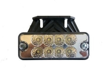 201613 YAN POZİSYON LAMBA DİKDÖRTGEN 8 LEDLİ BEYAZ