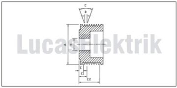 UZT167  KASNAK COKLU FATIH 619 201 58 (UZT 16 4)  9P916412 AKS250