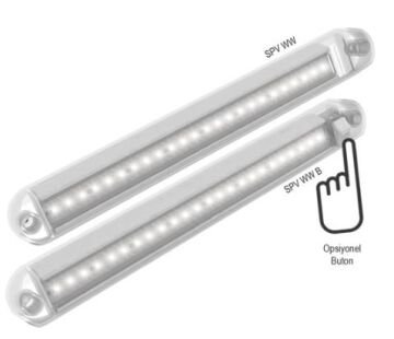 SPVWWB 12V/24V 24 LEDLİ 8,4W  İÇ AYDINLATMA BUTONL 30360009