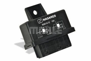 RDE/15-12 SEALED DOUBLE RELAY with bracket 12V. 30 PASS. CARS PSA