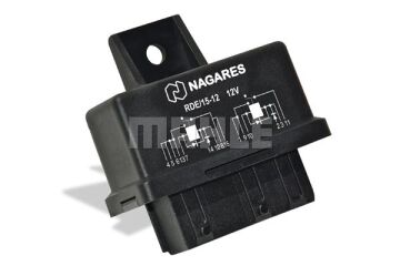 RDE/15-12 SIZDIRMAZ ÇİFT RÖLE 12V braketli. Diyotl PASS. CARS PSA MR 7 MAHLE