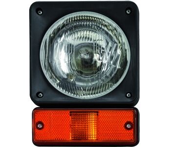 206273 JCB İŞ MAKİNASI ESKİ MODEL ÖN FAR KOMPLE  24V AMPÜLLÜ KABLOLU