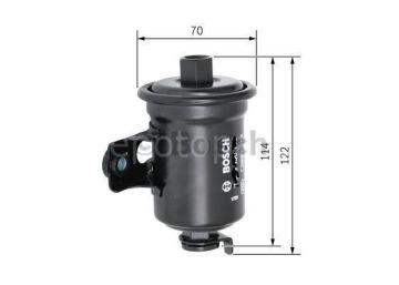 TOYOTA Corolla 1.8i 16V (09.1992 - 08.1997) BOSCH Filtre Seti filitre