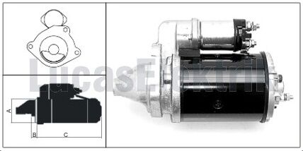 27577  MARS MOTORU 12V/2,8KW/13DIS M127 FORD  TRANSIT