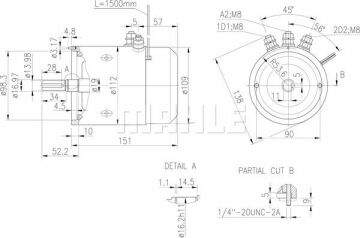 MM 177 Z1660 24V LETRİKA MAHLE ISKRA MM177 72736393 11216403500