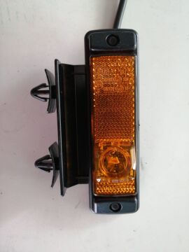 YAN SİNYAL LAMBASI 2 KUTUPLU 24V LED SOL-SAĞ CRONE SİNYAL SARI