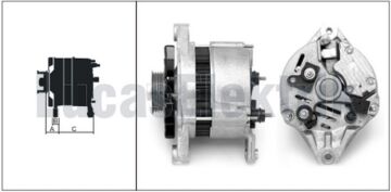 54022375  ALTERNATOR A127/14V/67A NISSAN PRIM ERA (P10 FACE LIFT) 1.6, 1.6I