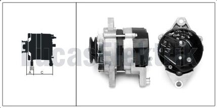 61920010  ALTERNATOR  A115/12V/45A T.Z.D.K ST EYR TRAKT.8033 8043/8053/8072(ICT.REG)