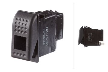 Dörtlü İkaz Şalteri,I-0,24V,LED,Konfor fonksiyonu  8102/02530