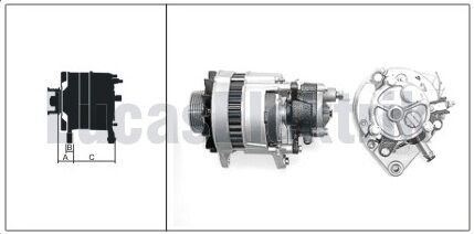 61920161  ALTERNATOR A127/12V/55A BMC LEVEND  80 KAMYON  V.P.