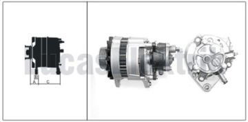 61920161  ALTERNATOR A127/12V/55A BMC LEVEND  80 KAMYON  V.P.