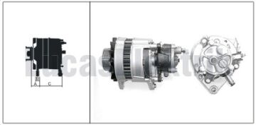 61920161  ALTERNATOR A127/12V/55A BMC LEVEND  80 KAMYON  V.P.  57RS300838