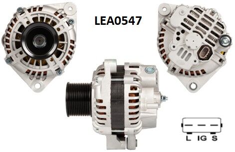 LEA 0547  ALTERNATÖR 28V 90A EUROSTAR YM MİT.TİP   BOSCH TİPİ İVECO 500315943 LRA02516 123525502 DRB6040 IA9441 ALT3523A 115871 860712GB 8EL01258400 A004TA8292 A004TA8492 A4TA8292 A4TA8492 DA2466 DA2466N DRA1356 DRA1356 F042A03078 986046040 ALT1820 MEDOR1