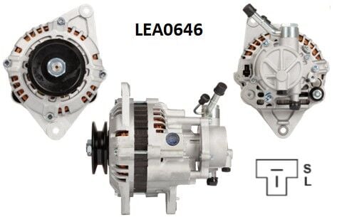 LEA 0646  ALTERNATÇR 12V 75A  H100 İÇTEN.S.TEK KAS HYUNDAI A3T00599 LRA01383 3730042700 3730042750 111491 8EL737058001 A3T05499 MD111932 MD141119 DRA3377 986046361 A3T00599 ALTV039 ALTV039 ALT910