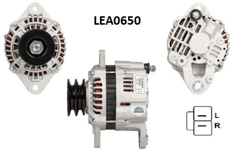 LUCAS LEA 0650  ALTERNATÖR 24V 50A FUSO CANT.VAK.SUZ MITSUBISHI